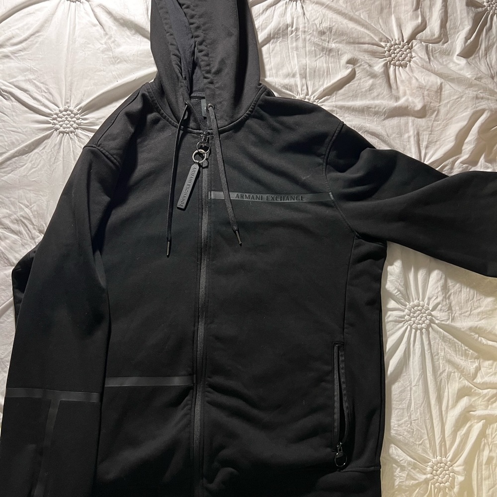 Armani Exchange heavy zip up